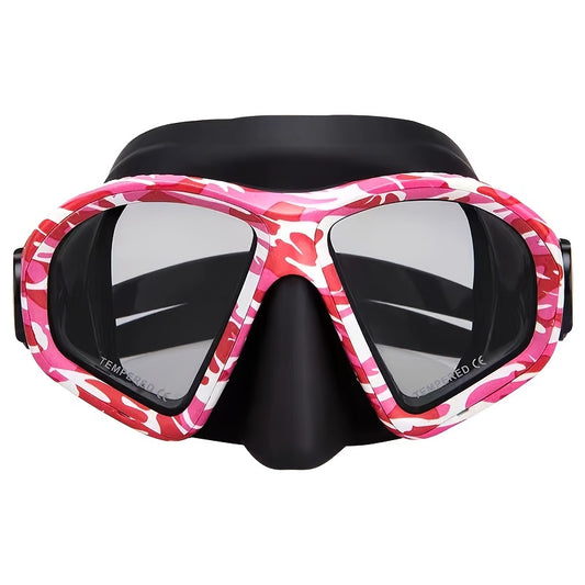 Swim Mask Dive Goggles Swimming Goggles With Nose Cover Snorkeling Gear