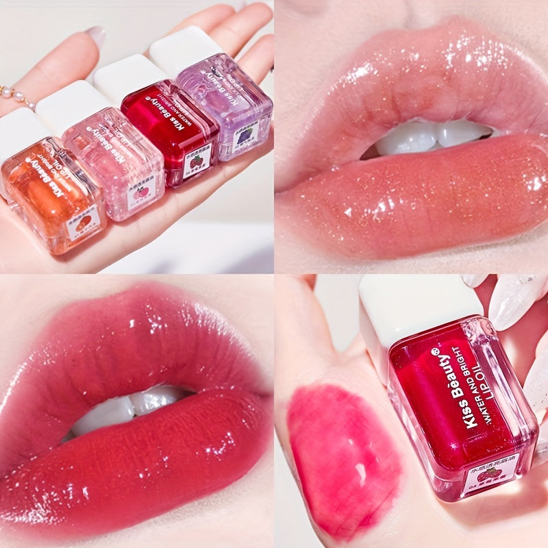 Moisturizing Translucent Lip Glaze Luminous Berry Tone Lip Gloss