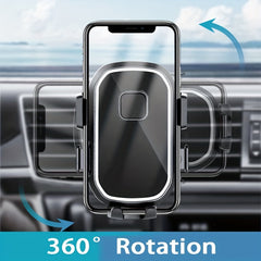 Automatic Locking Air Outlet Hook Car Phone Holder