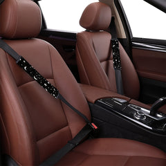 Star Moon Print Car Seat Belt Cover Soft Safety Shoulder Pad Protector