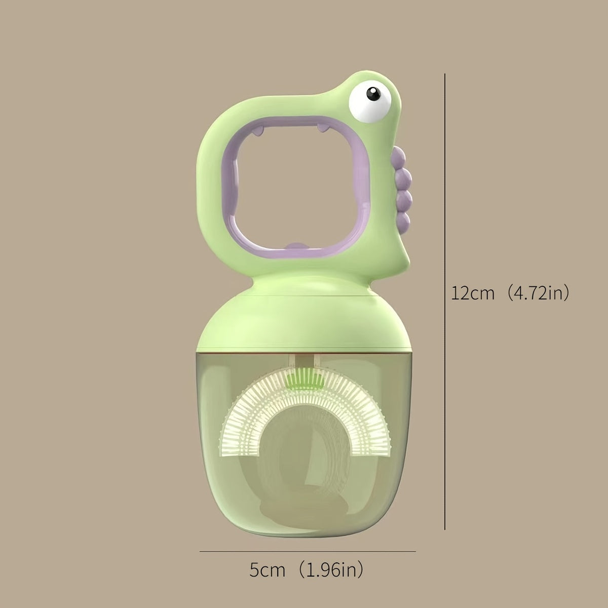 Children's U-Shaped Silicone Toothbrush Soft Bristles