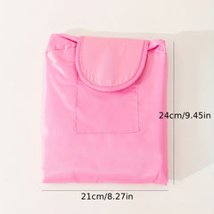 Large Capacity Drawstring Makeup Organizer Lay Flat Makeup Bag