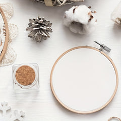 12pcs 10 16 Cm Round Embroidery Hoop Bulk Bamboo Circle Cross Stitch Hoop Ring
