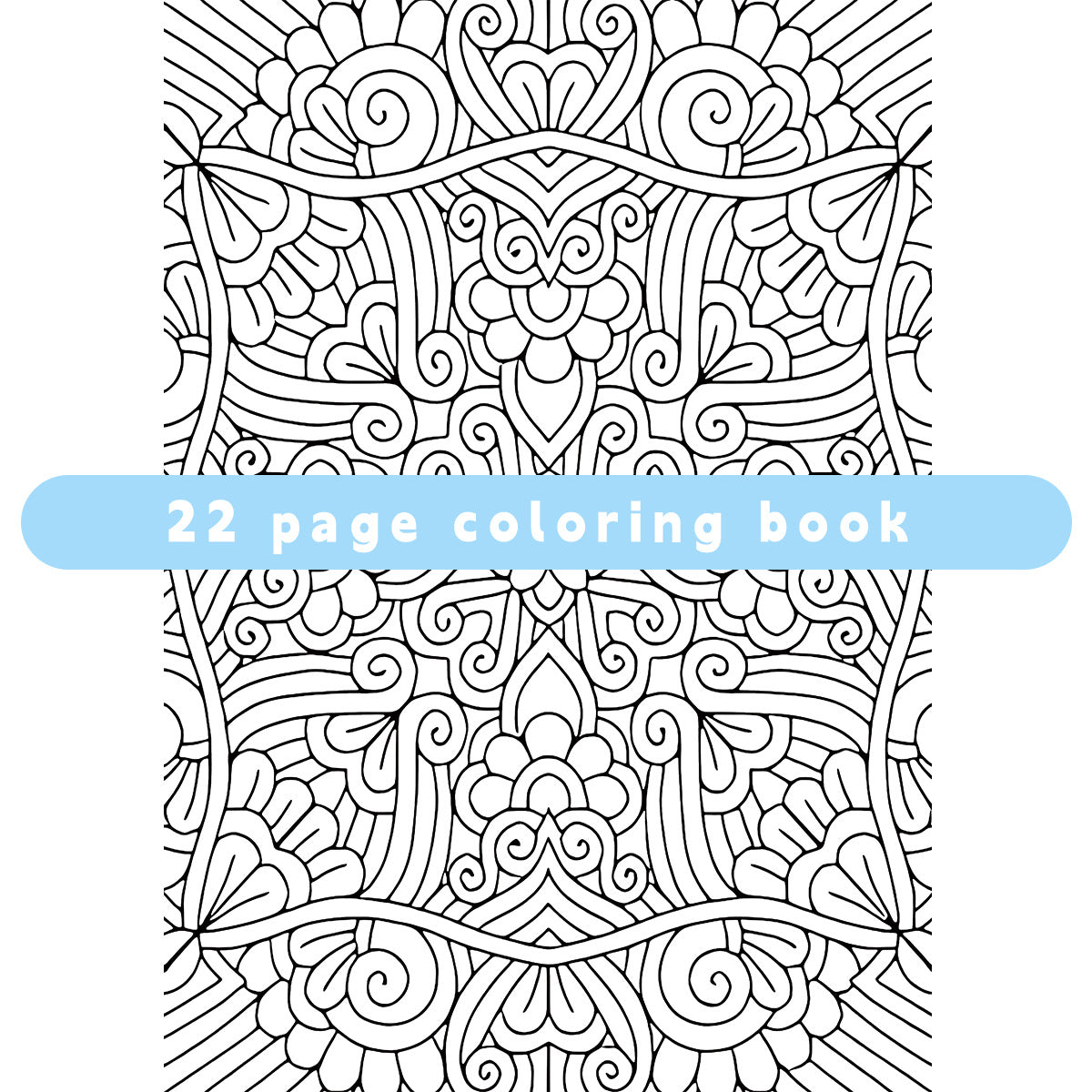 Adult Coloring Book Patterns: Ideal Gift for Friends & Family