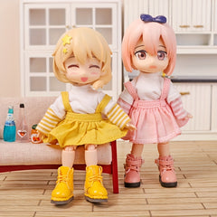1pc 1.77" Doll Hoodie & Baby Clothes DIY Dress