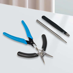 DIY Metal Puzzle Assembly Tool Set Scissors Pliers Tweezers