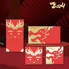 5pcs Year Of The Dragon Red Packet