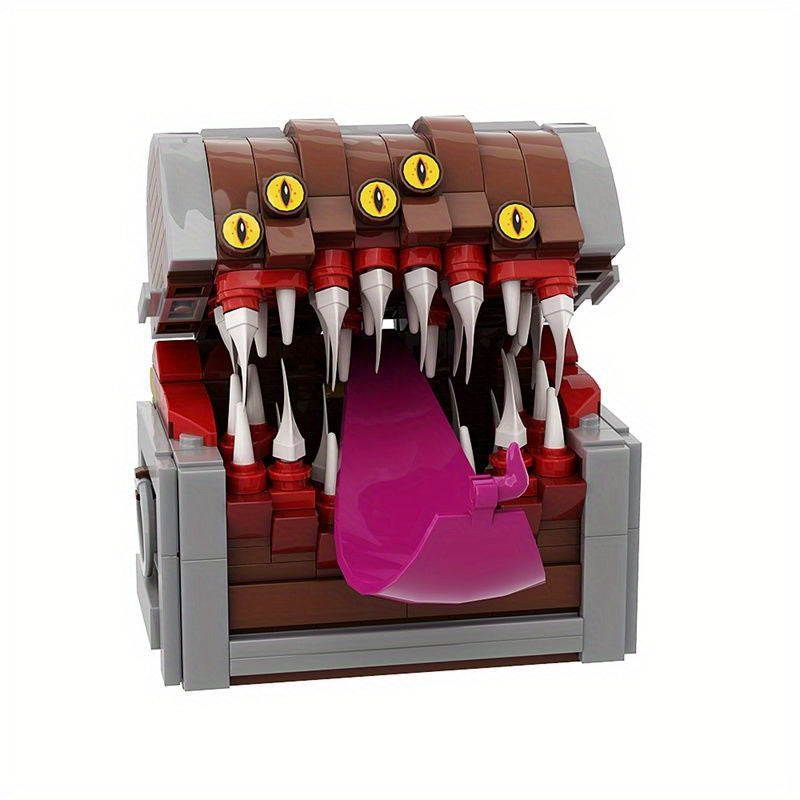 Dragon Dungeon Treasure Chest Monster Block Toy Gift Model