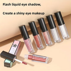 Metallic Shimmer Liquid Eyeshadow Waterproof Highlighting Eyeshadow