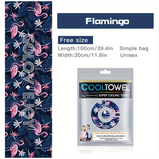 Print Sport Towel Thin Exercise Fitness Shawl Quick Dry Towel
