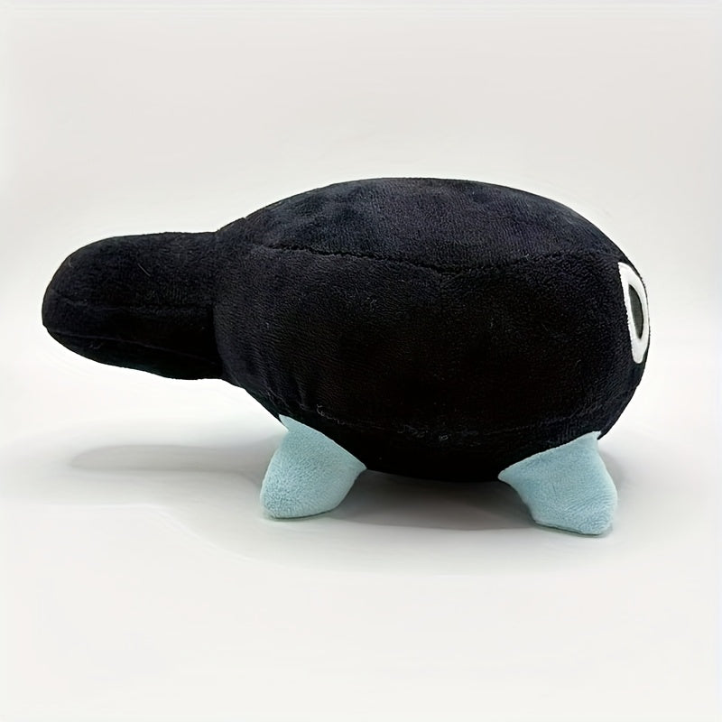 Expressive Grey Reptile Plush Toy for Gamers