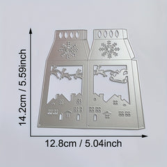 Christmas Metal Cutting Dies Stencils Scrapbook Die For Paper Card M