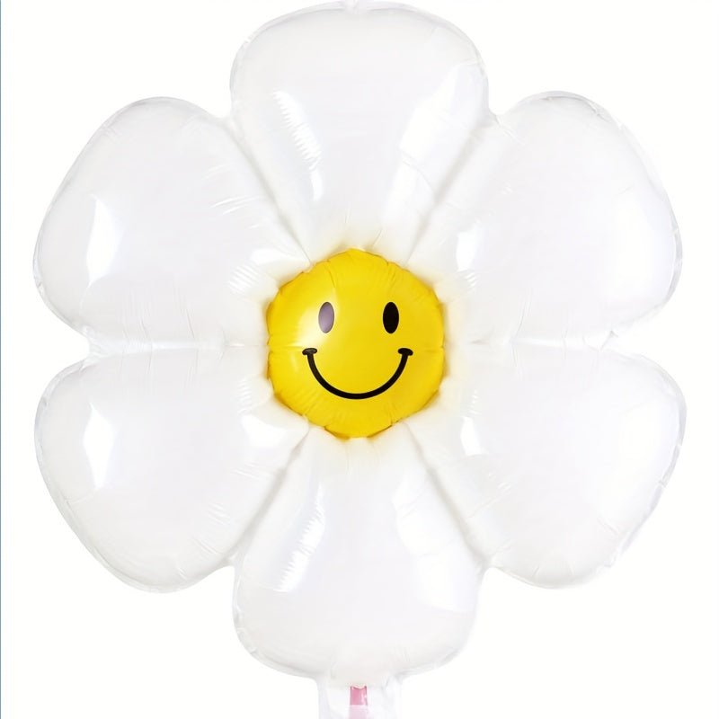 10pcs Daisy Aluminum Balloon Baby Birthday Photo Props