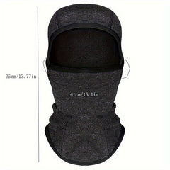 Winter Balaclava Fleece Hood Ski Mask Thermal Face Cover Hat Cap Scarf