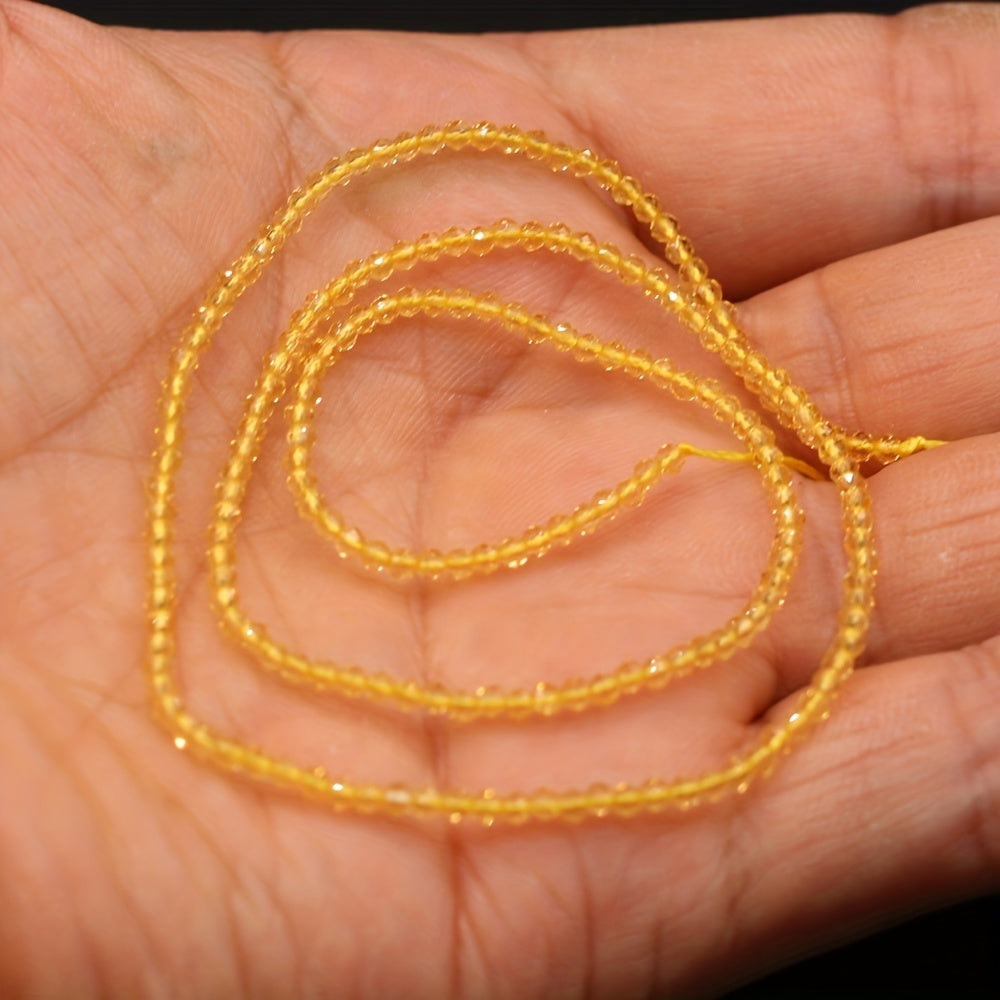 Yellow Spinel Beads 38cm