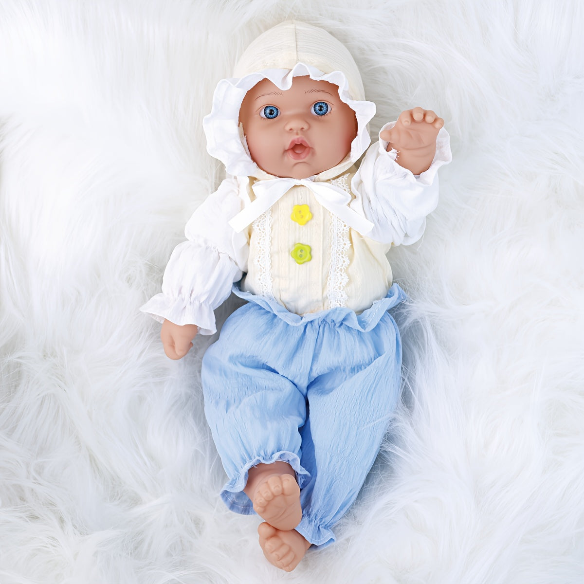 16 Inch Doll with Clothing Set - Safe & Healthy - Great Christmas Gift
