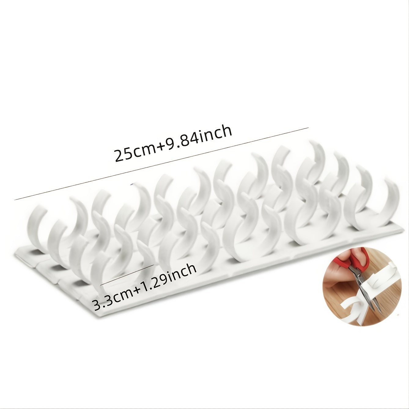 Universal Spice Jar Clips Organizer for Refrigerators
