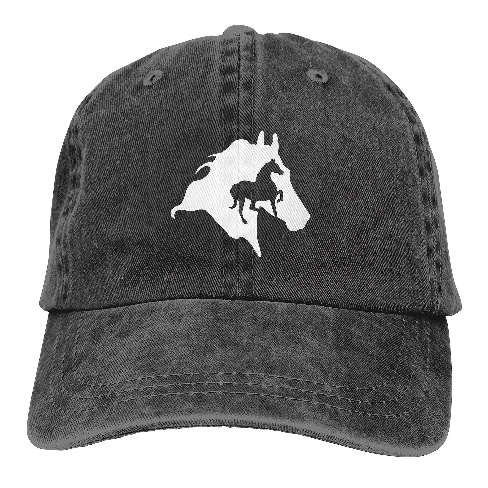 Men Vintage Adjustable Funny Chicken Whisperer Horse Cowboy Hat