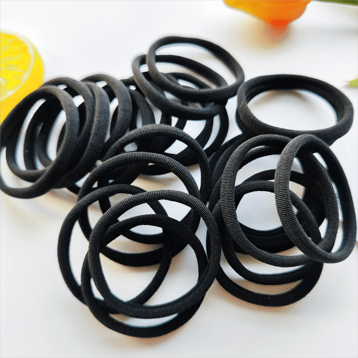 25pcs Large Elastic Hair Ties for Girls No Damage Hair Bands Hair Accessories