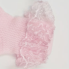 3 Pairs Baby Lace Princess Socks  Newborn Mesh Breathable Socks