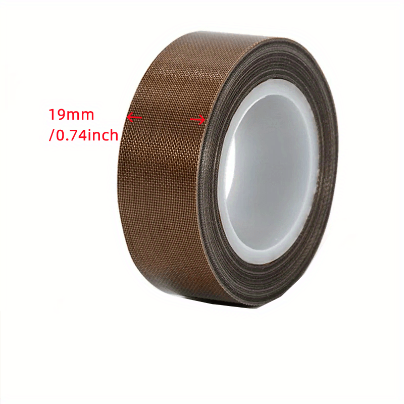 18mm 300 Degree High Temp Adhesive Tape Cloth Heat Insulation 33ft 10m PTFE Tape