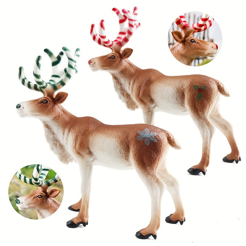 Christmas Reindeer Statue Elk Table Decoration Gift
