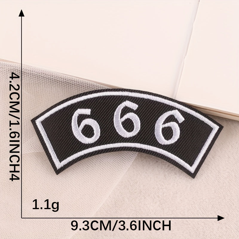 5pcs Embroidery Patches For Boys Coat DIY Iron on Sticker