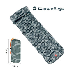 Ultralight TPU Camping Sleeping Pad with Air Pump & Pillow