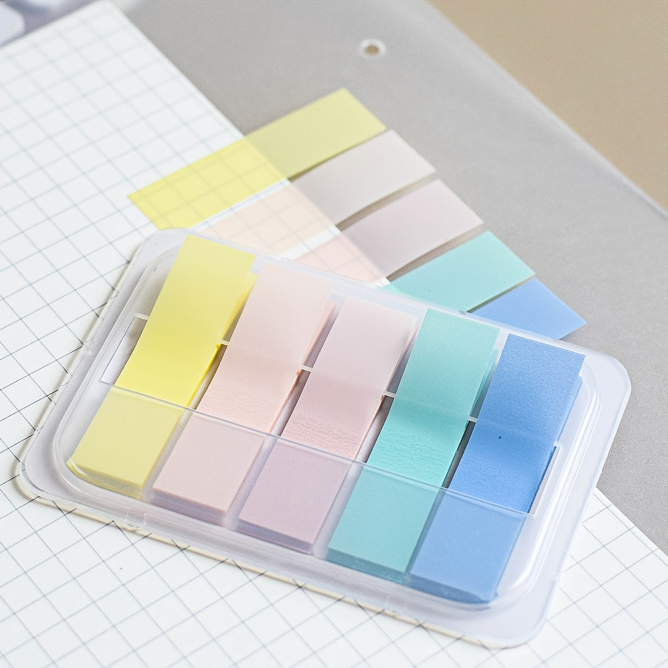 100 Sheets PET Sticky Notes Index Stickers Boxed