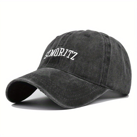ST MORITZ Embroidered Baseball Cap Curved Brim Hat
