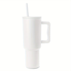 40oz Tumbler Handle & Straw Lid Insulated Cup Stainless Steel Travel Mug
