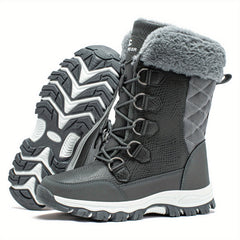 Women's Waterproof Snow Boots High Top Hiking Boots