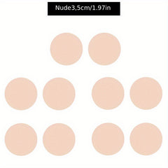 10pcs Men's Nipple Cover Disposable Nipple Tape Anti-friction Invisible Stick