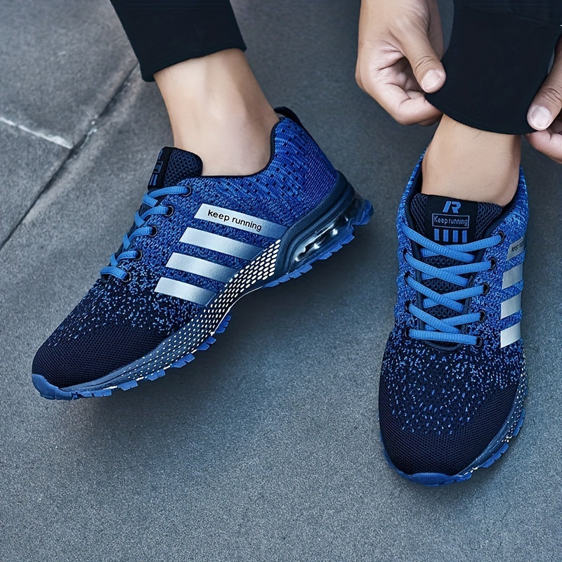 Unisex Breathable Knit Sneakers Lightweight Outdoor Shoes