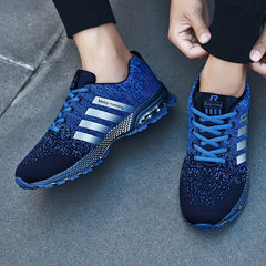Unisex Breathable Knit Sneakers Lightweight Outdoor Shoes