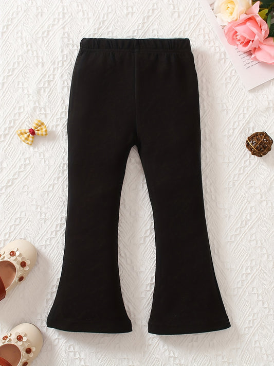 Girls Flared Pants with Bell Bottom for Autumn & Winter