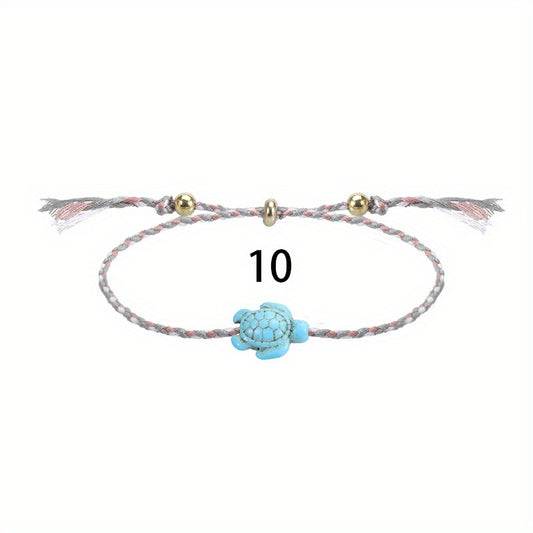 Waterproof Turtle Bracelet & Anklet for Beach Surfing