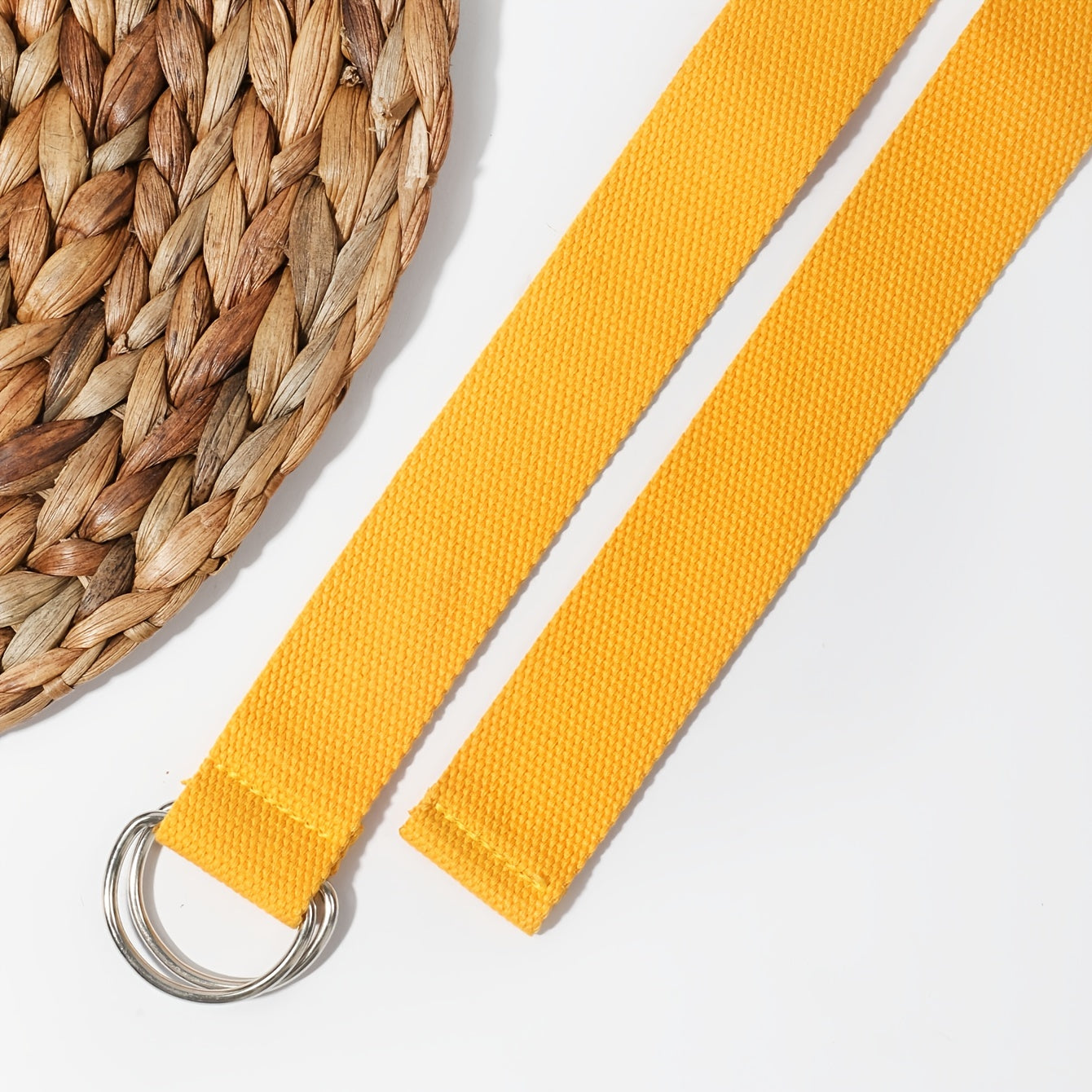 Casual Yellow Belt for Men and Women