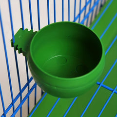 Round Cup Holder for Cage Feeding