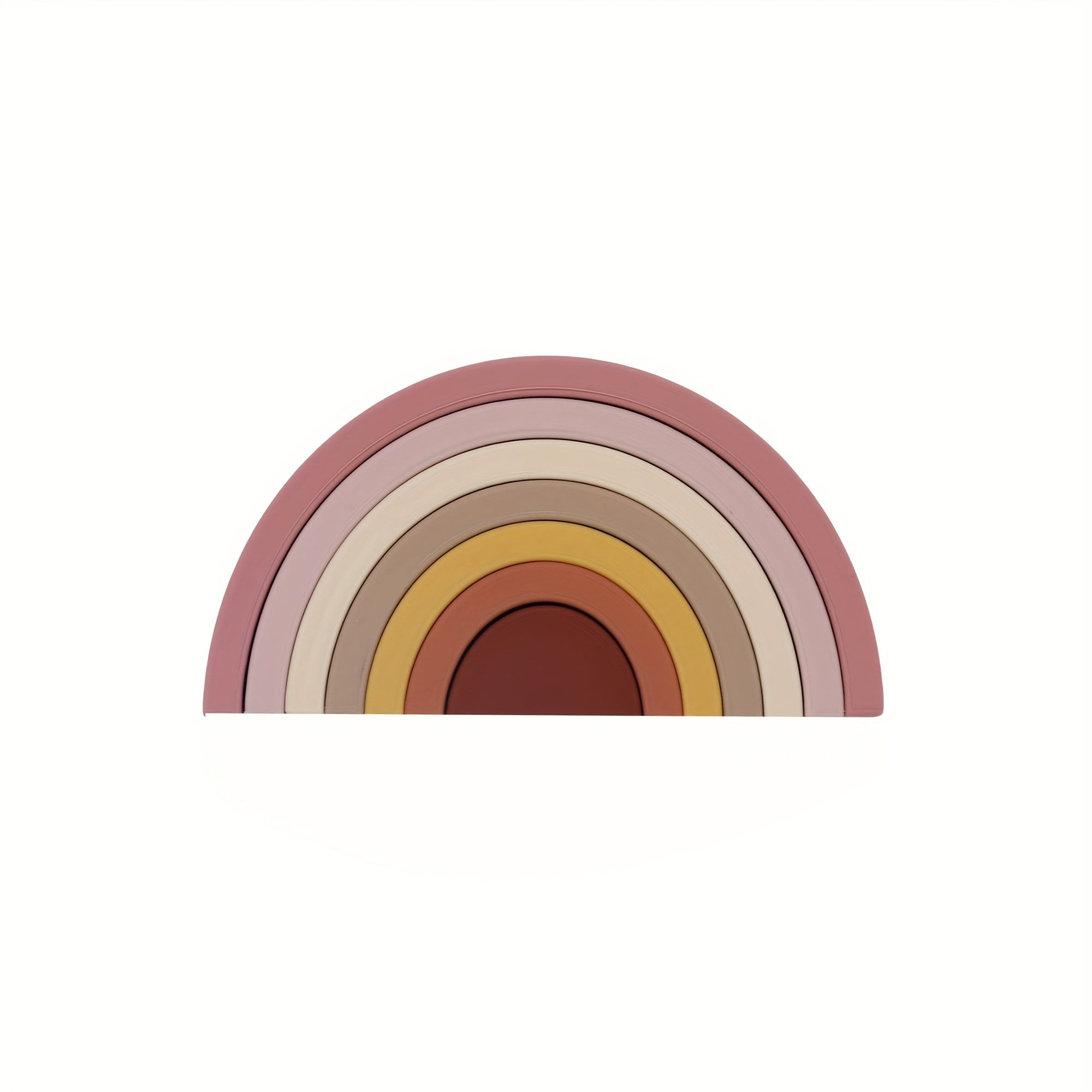 Soft Rainbow Stacking Toys for Kids Educational Building Blocks
