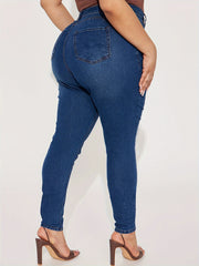  High Rise Skinny Jeans