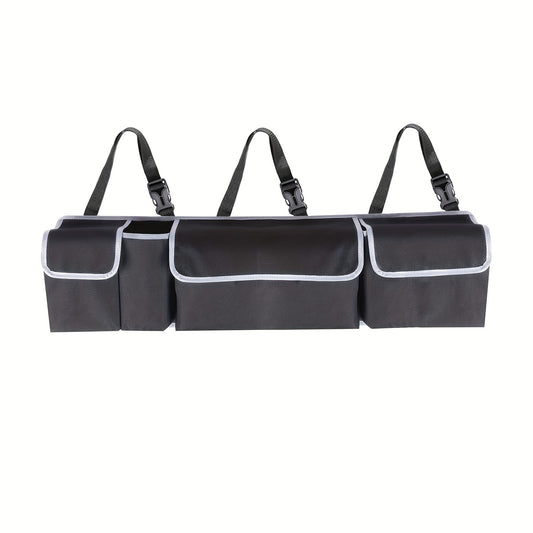 Car Seat Back Storage Bag - Large Capacity 600D Oxford Cloth