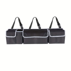 Car Seat Back Storage Bag - Large Capacity 600D Oxford Cloth