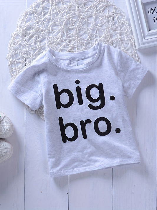 Toddler Baby Letter Print Tee Top