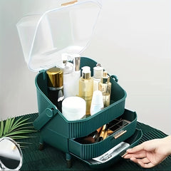 Large Capacity Cosmetic Storage Box Portable Organizer