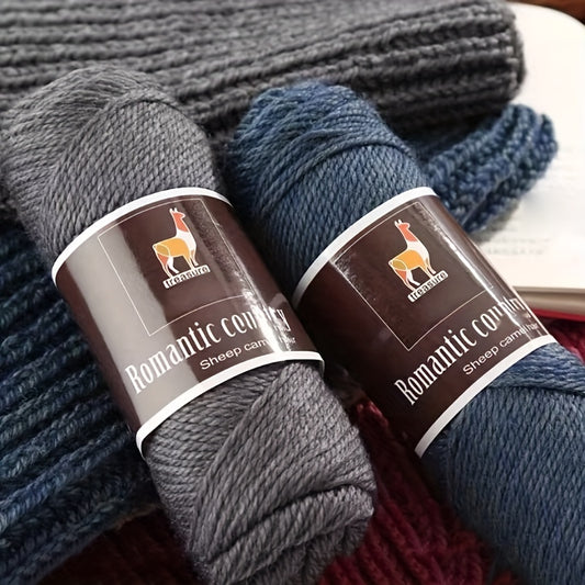 Alpaca Wool Blend Crochet Yarn 100g DIY Knitting And Crocheting Sweater Hat