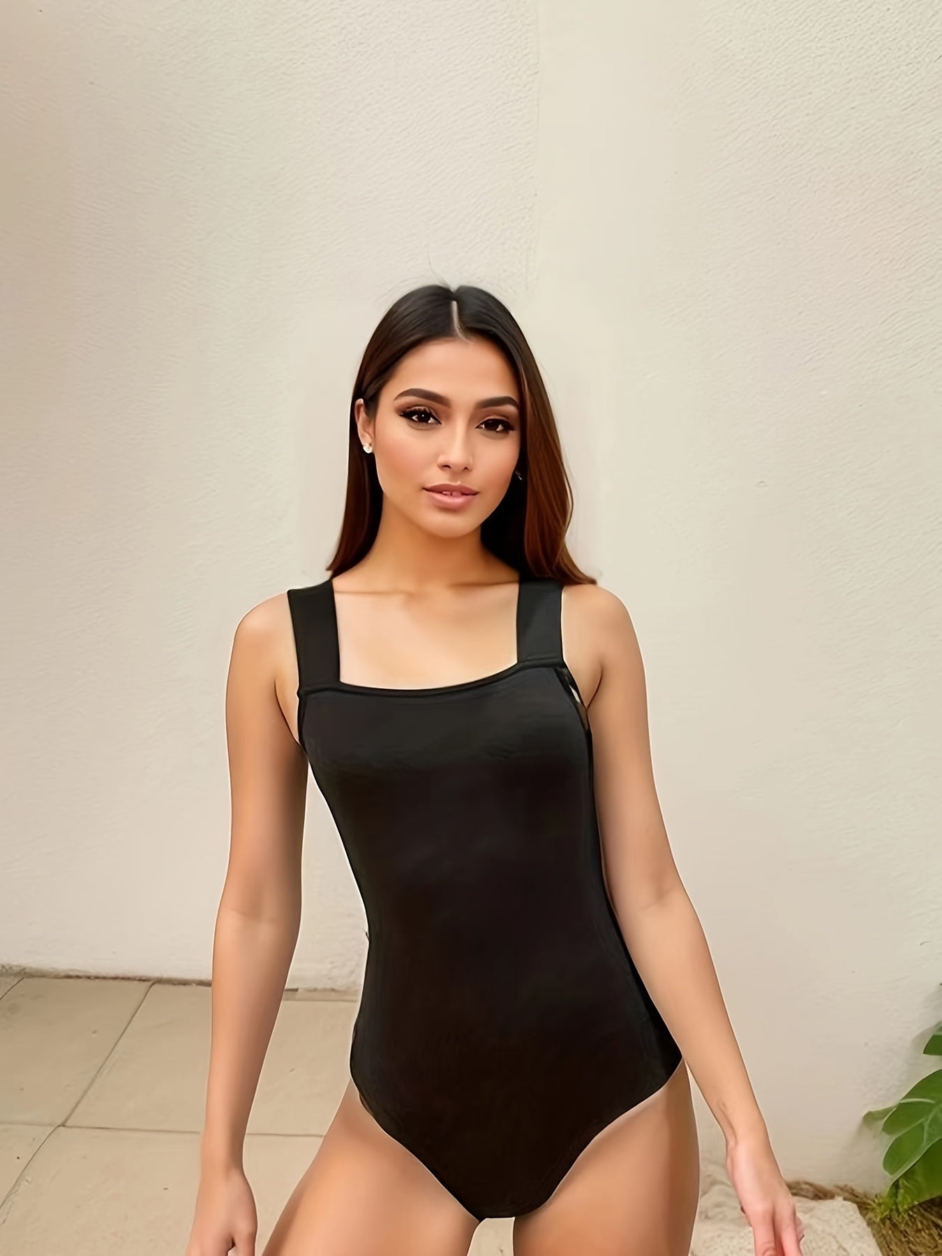 Seamless Tank Shaping Bodysuit Tummy Control Slimmer Sleeveless Body Shaper