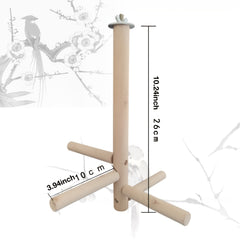 Outdoor Parrot Perch Stand for Exercise and Fun