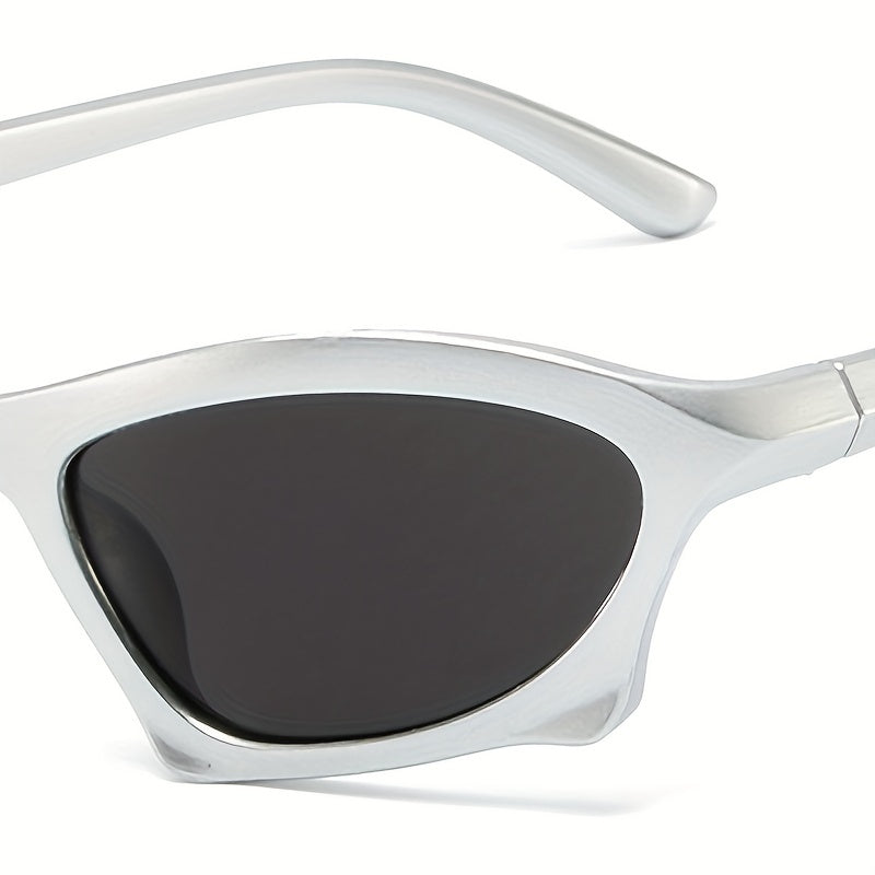 Y2K Mirror Lens Sunglasses Cyberpunk Outdoor Glasses UV400