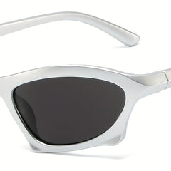 Y2K Mirror Lens Sunglasses Cyberpunk Outdoor Glasses UV400